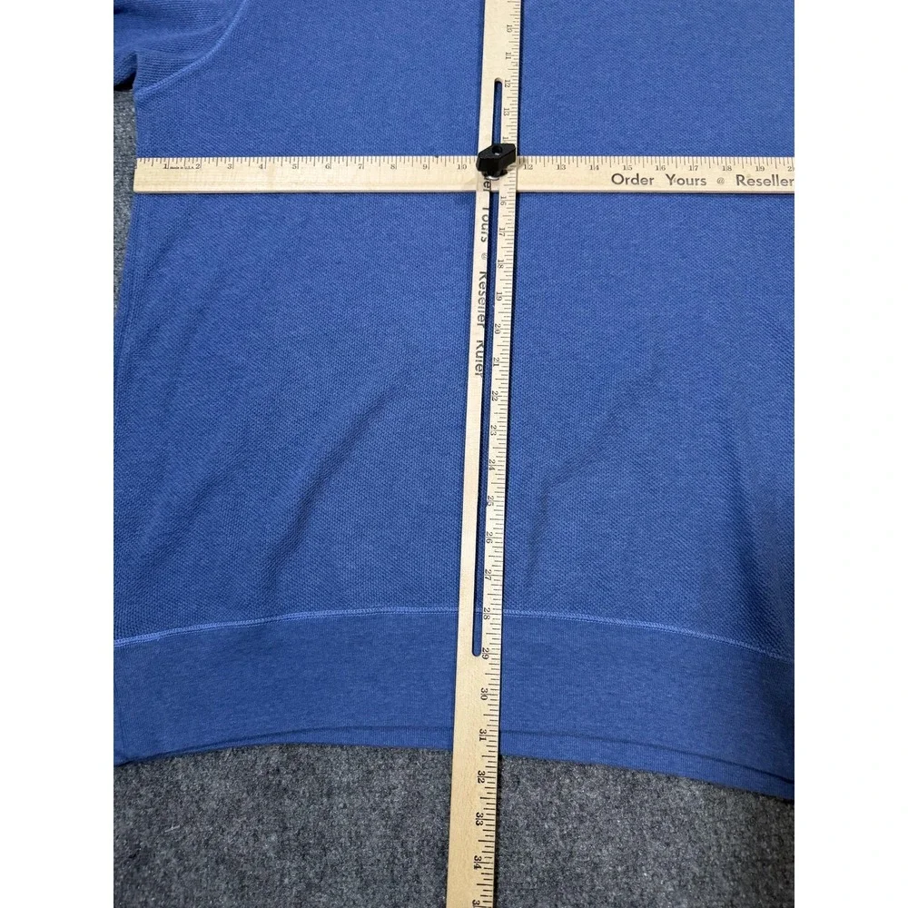 Polo Ralph Lauren Sweater Mens 2XB Blue Cotton Crewneck Knit Pullover Casual - Picture 8 of 11